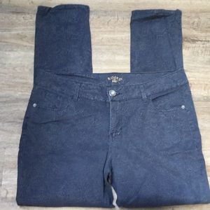 Lee Riders SZ 14 M Stretch Patterned Jeans P4